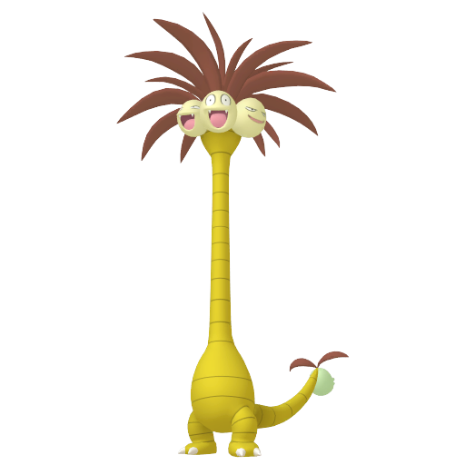 Shiny Alolan Exeggutor